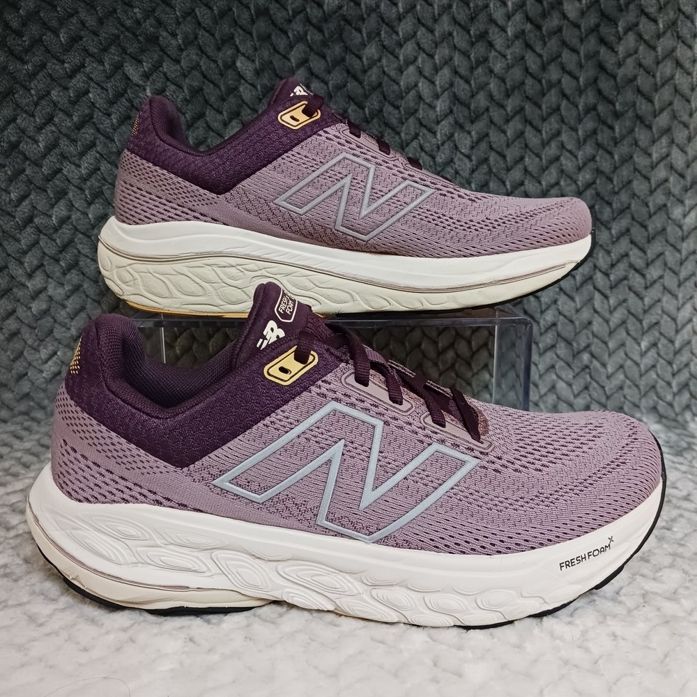 New Balance Fresh Foam X 860v14 Ice Wine Plum Brown Women's Running Shoes Sz 8.5
